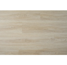 Detail světle laminátové podlahy s vzhledem dřeva