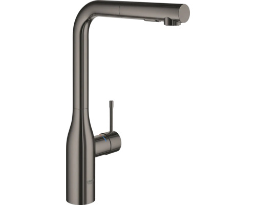 Dřezová baterie GROHE Essence hard graphite 4005176427473