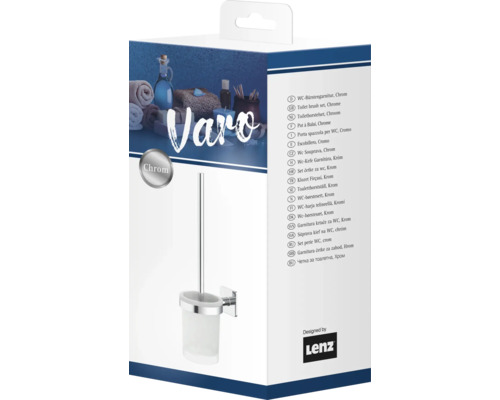 Balení WC soupravy chromové