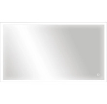 Obdélníkové zrcadlo s LED osvětlením