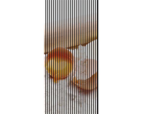 Designový akustický panel DIGI05T 1133x19x2400 mm Vejce, mouka a váleček na válení těsta na pracovní desce