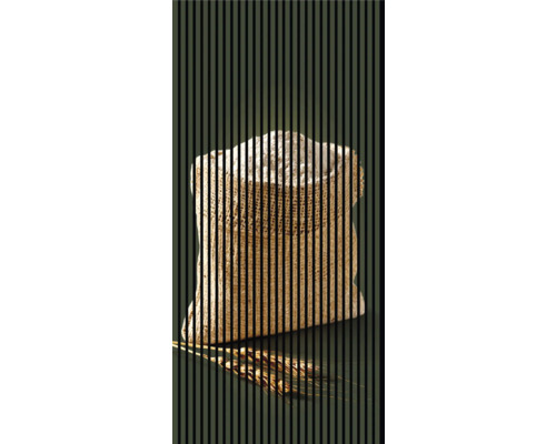 Designový akustický panel DIGI05U 1133x19x2400 mm Pytel s obilím a pšeničnými klasy