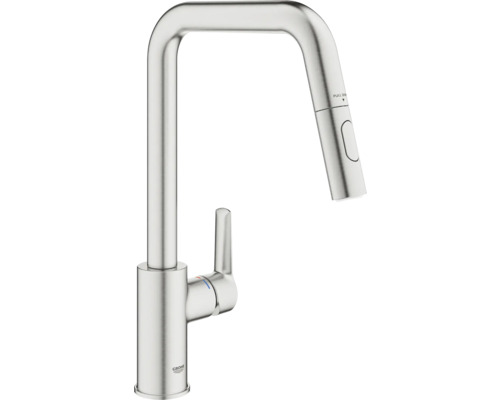 Dřezová baterie GROHE Start ocelová 4005176763762 Dřezová baterie GROHE Start ocelová 4005176763762