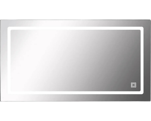 Obdélníkové zrcadlo s LED osvětlením