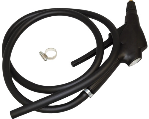 Pískovací pistole s hadicí a hadicovou sponou