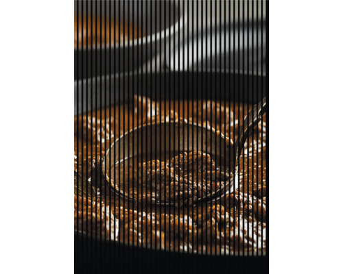 Designový akustický panel DIGI05R 1693x19x2400 mm Hrnec s dušeným masem a naběračkou
