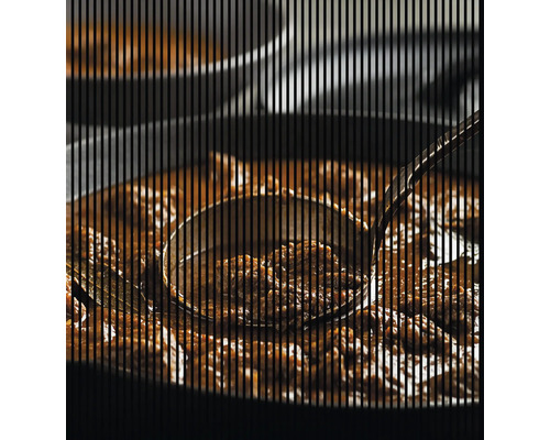 Designový akustický panel DIGI05R 2253x19x2400 mm Hrnec s naběračkou