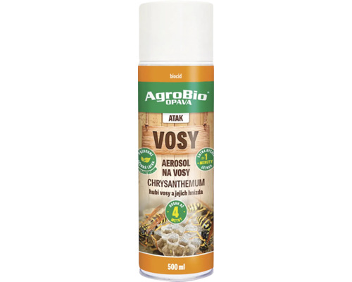 ATAK Aerosol na vosy Chrysanthemum 500 ml ATAK Aerosol na vosy Chrysanthemum 500 ml