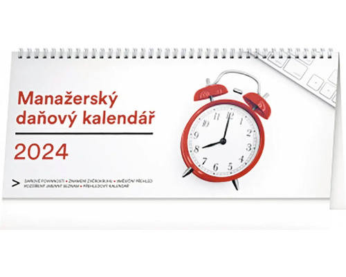 Stolní kalendář Manažerský daňový 2024