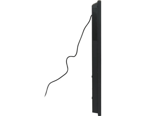 Boční pohled na ohřívač s napájecím kabelem