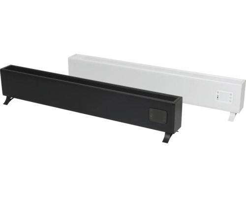 Dva radiátory, jeden černý a jeden bílý