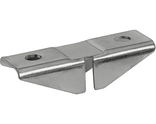 Kovový úhelník se dvěma otvory