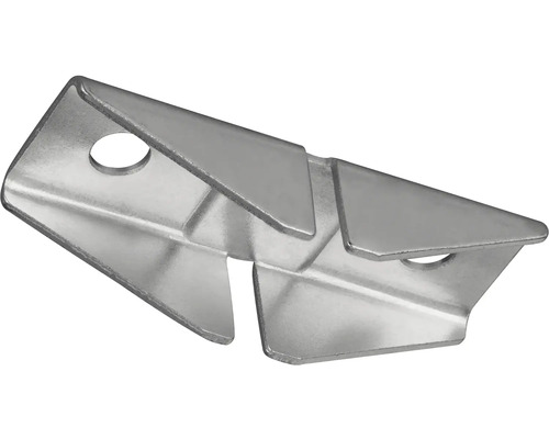 Kovová úhelníková spojka s otvory pro upevnění