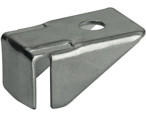 Kovový úhelník s vrtaným otvorem