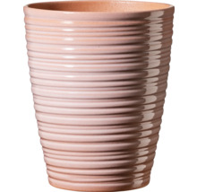 Rýhovaný keramický květináč