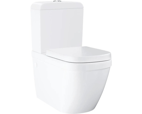 WC kombi GROHE Euro Ceramic bez splachovacího kruhu 3946200H WC kombi GROHE Euro Ceramic bez splachovacího kruhu 3946200H