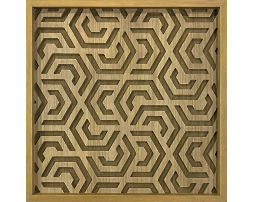 Dřevěný obraz 3D III 50x50 cm Dřevěný obraz 3D III 50x50 cm