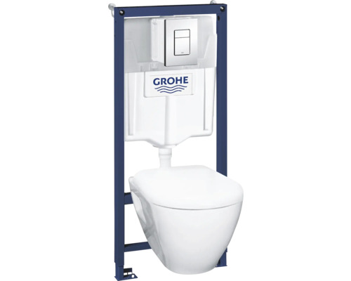 Závěsné WC set GROHE Solido Perfect 4v1 39186000