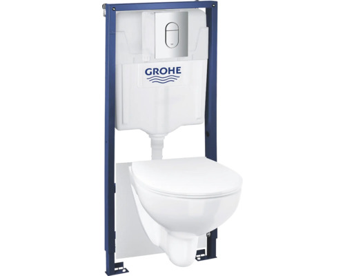 Závěsné WC set GROHE Solido 5v1 bez splachovacího kruhu 39902000