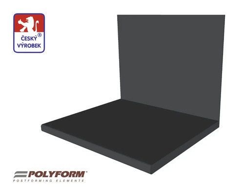 Kuchyňská pracovní deska ANTRACIT 38x600x4100 mm Polyform Postforming prvek