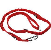 Vodítko pro psy tažné s amortizérem I-Dog comfort 178/293 cm červené