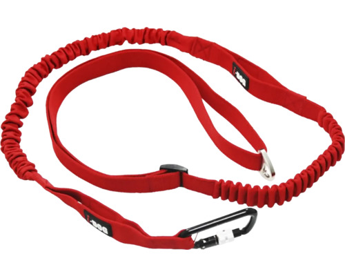 Vodítko pro psy tažné s amortizérem I-Dog comfort 178/293 cm červené