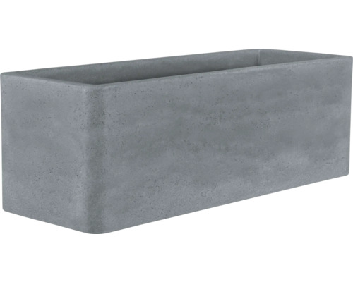 Truhlík plastový Geli Cube 80 x 29 x 27,5 cm světlý beton
