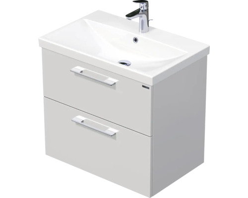 Koupelnová skříňka s umyvadlem Intedoor SANTE bílá vysoce lesklá 70 x 65 x 45 cm SA 70 2Z A0016