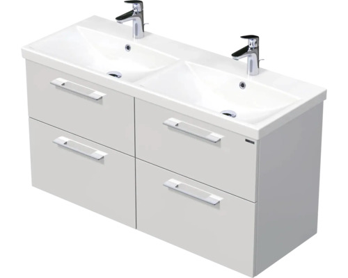 Koupelnová skříňka s umyvadlem Intedoor SANTE bílá vysoce lesklá 120 x 65 x 45 cm SA 120D 4Z A0016