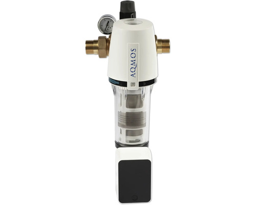 Vodní filtr s manometrem a přípojkou pro oplachovou vodu