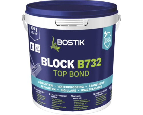 Bitumenové lepidlo Bostik B732 800g