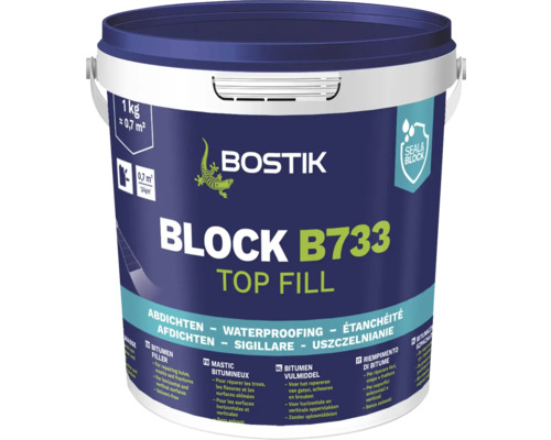 Bitumenový tmel Bostik B733 1kg