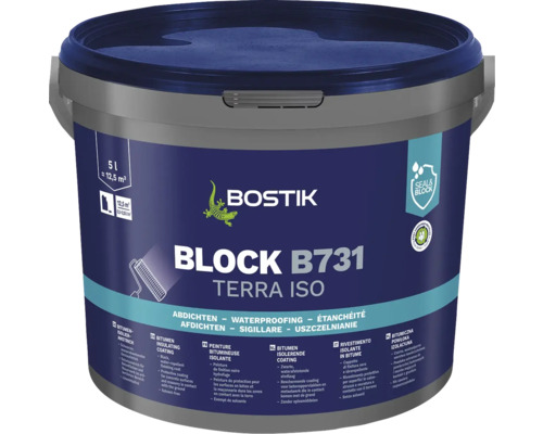 Bitumenová izolační barva Bostik B731 5l
