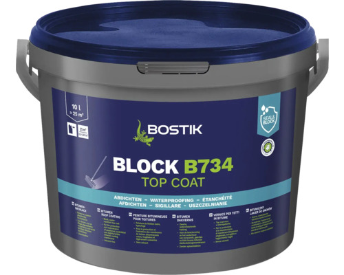 Bitumenová střešní barva Bostik B734 10l