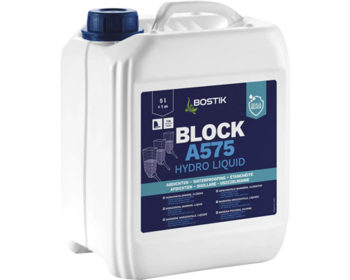 Horizontální bariérová kapalina Bostik A575 5l Horizontální bariérová kapalina Bostik A575 5l