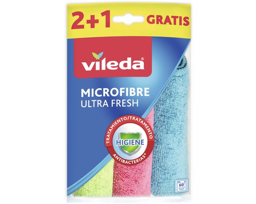 Mikrohadřík Vileda Ultra Fresh 2+1ks