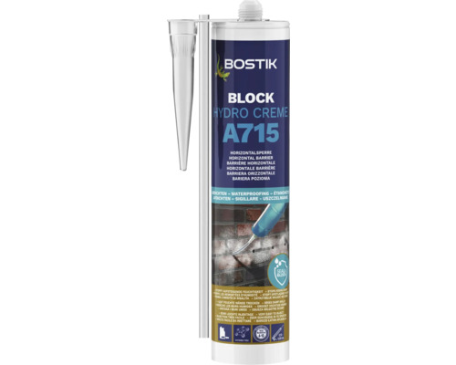 Horizontální bariérový krém Bostik A715 290ml Horizontální bariérový krém Bostik A715 290ml