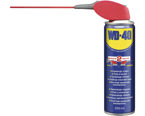 Víceúčelový přípravek WD-40 sprej s tryskou a stříkací trubicí