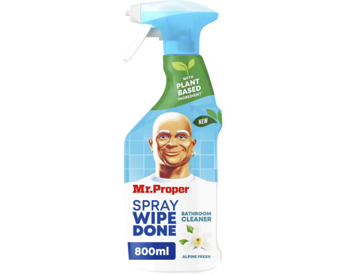 Čistící prostředek do koupelny sprej Mr. Proper Alpine Fresh, 800 ml