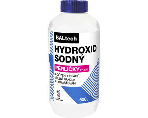 Hydroxid (louh) sodný 0,5 kg