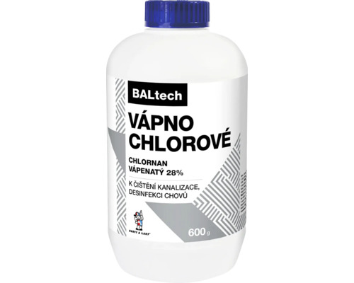 Chlorové vápno pro dezinfekci 600g