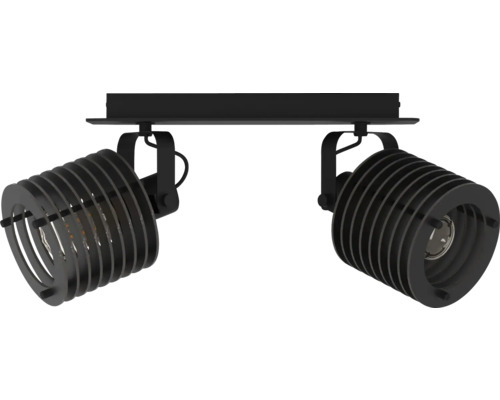 Bodové osvětlení Eglo 900741 SEGOVIA E27 2x40W černé Bodové osvětlení Eglo 900741 SEGOVIA E27 2x40W černé