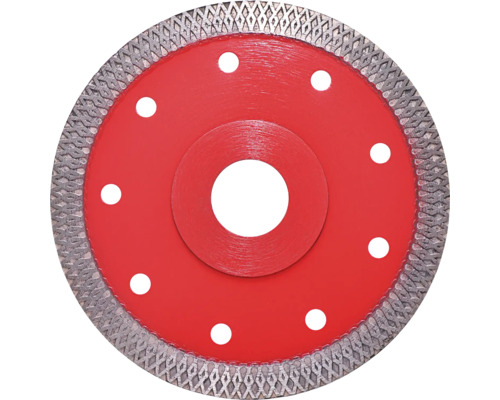 Diamantový řezný kotouč s chladicími otvory pro úhlovou brusku