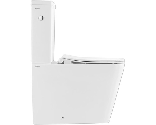Stojící WC s nádržkou a WC sedátkem