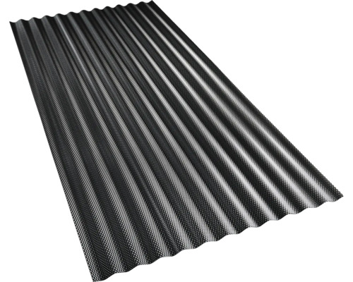 Vlnitá deska z kovu