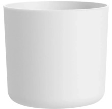 Obal na květináč plastový Lora Ø 25 cm bílý