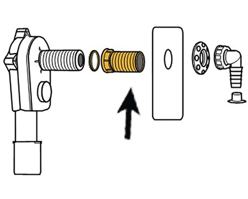 Rozkreslený pohled na jezírkový odtokový systém