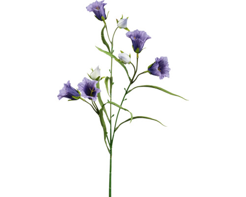 Umělá květina zvonek Campanula 65 cm fialová