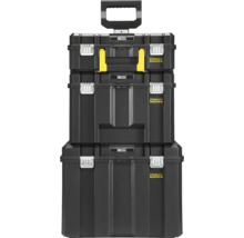 Stohovatelný box na nářadí Stanley s rukojetí a kolečky
