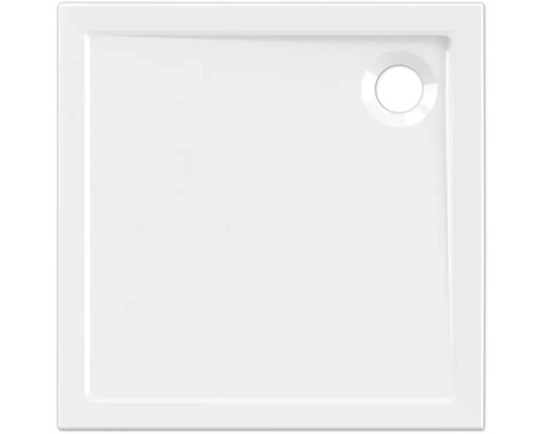 Čtvercová sprchová vanička s odtokem